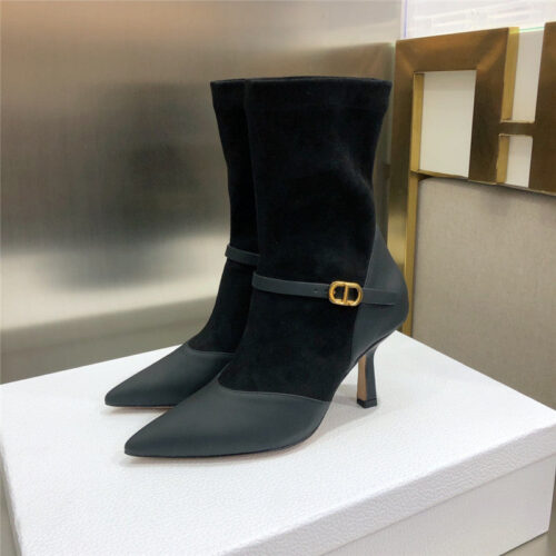 High Quality Luxury Dior Cd High-Heeled Stretch Boots product detail