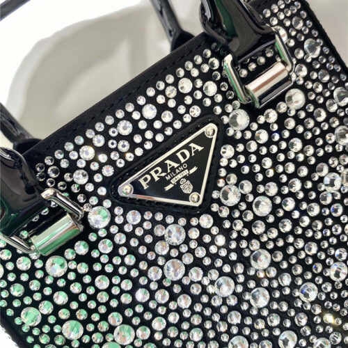High Quality Luxury Prada Crystal Tote Bag – Style 26837 product detail