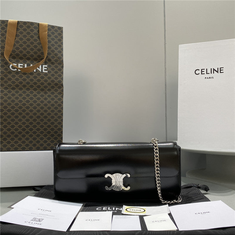 High Quality Luxury Celine Triomphe Chain Shoulder Bag – Style 24985