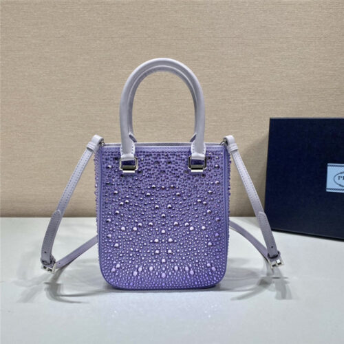 High Quality Luxury Prada Crystal Tote Bag alternate view