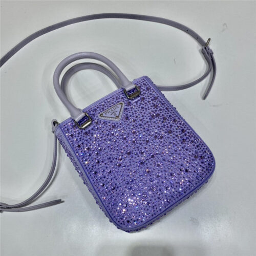 High Quality Luxury Prada Crystal Tote Bag product detail