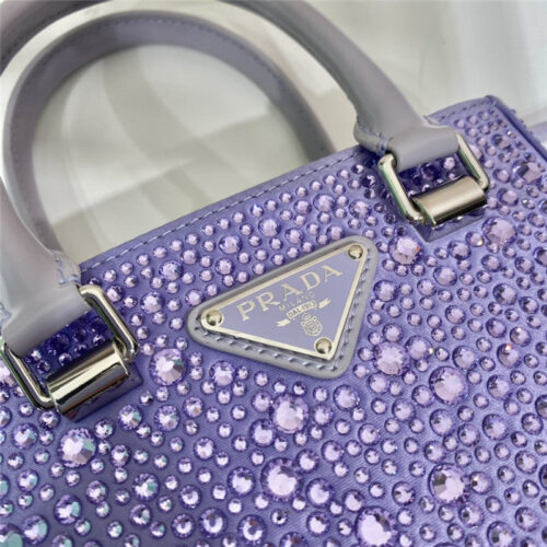 High Quality Luxury Prada Crystal Tote Bag product detail