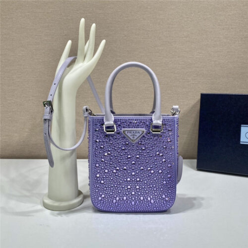 High Quality Luxury Prada Crystal Tote Bag product detail