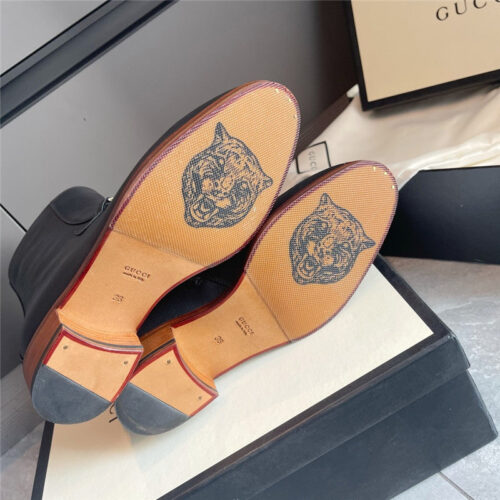 High Quality Luxury Gucci GG Chain Ankle Boots product detail