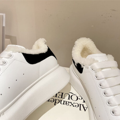 High Quality Luxury Alexander McQueen White Sneakers Womens – Style 35459 product detail