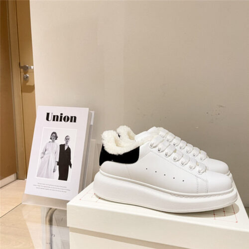 High Quality Luxury Alexander McQueen White Sneakers Womens – Style 35459 alternate view