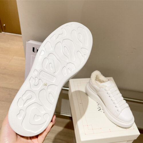High Quality Luxury Alexander McQueen White Sneakers Womens – Style 33763 product detail