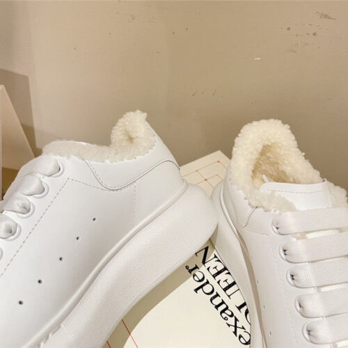 High Quality Luxury Alexander McQueen White Sneakers Womens – Style 33763 product detail