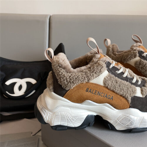 High Quality Luxury Balenciaga Wool Sneakers product detail