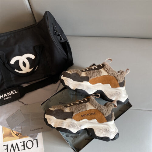 High Quality Luxury Balenciaga Wool Sneakers product detail