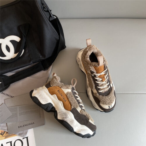 High Quality Luxury Balenciaga Wool Sneaker Womens product detail