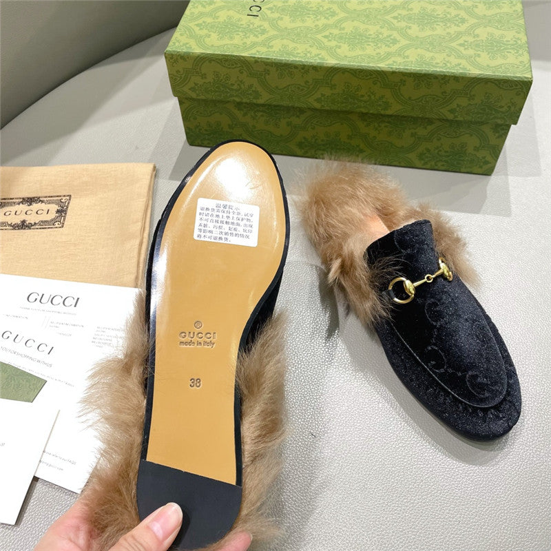 High Quality Luxury Gucci Classic Wool Slippers – Style 39699 product detail