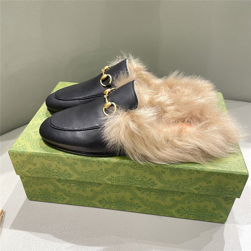 High Quality Luxury Gucci Classic Wool Slippers product detail