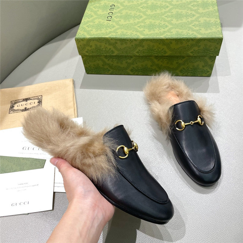 High Quality Luxury Gucci Classic Wool Slippers product detail