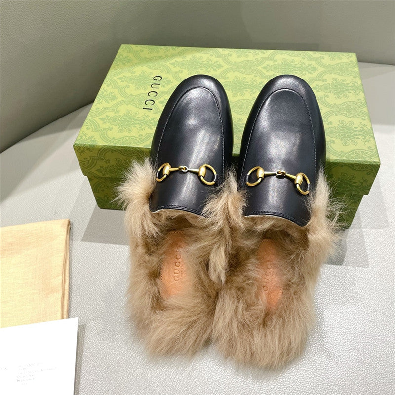 High Quality Luxury Gucci Classic Wool Slippers product detail