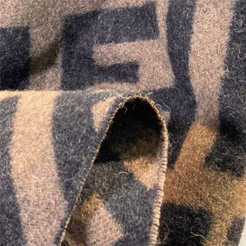 High Quality Luxury Fendi FF Cashmere Hooded Cloak – Style 25962 product detail