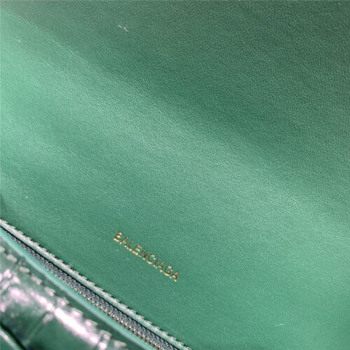 High Quality Luxury Balenciaga Hourglass Bag Crocodile Small product detail