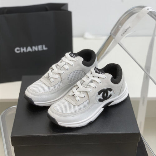 High Quality Luxury Chanel Cc Logo Runner Sneaker – Style 02854 alternate view
