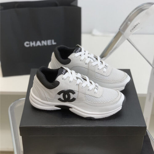 High Quality Luxury Chanel Cc Logo Runner Sneaker – Style 02854