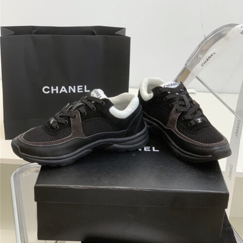 High Quality Luxury Chanel Cc Logo Runner Sneaker product detail