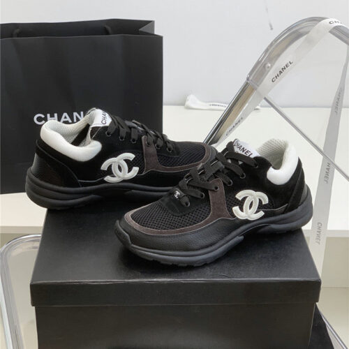 High Quality Luxury Chanel Cc Logo Runner Sneaker product detail