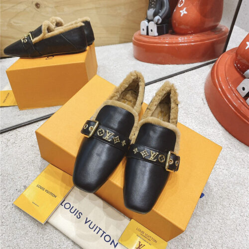 High Quality Luxury Louis Vuitton Bahia Flat Loafers alternate view