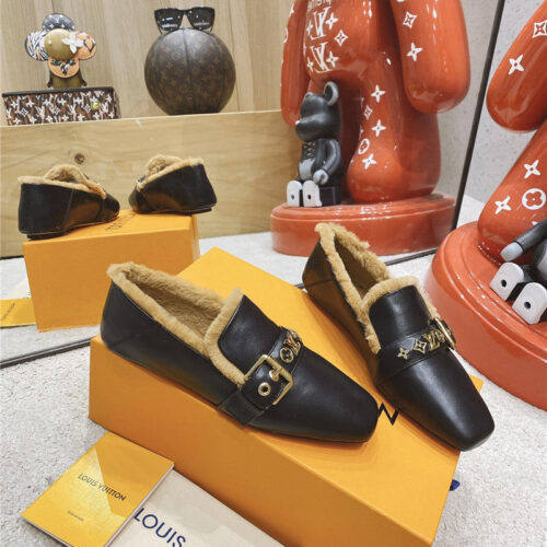 High Quality Luxury Louis Vuitton Bahia Flat Loafers
