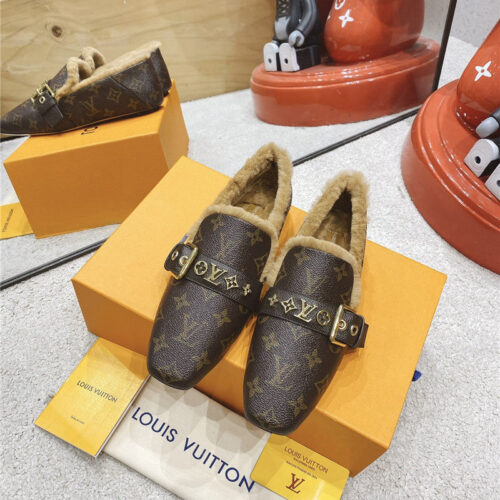 High Quality Luxury Louis Vuitton Bahia Flat Loafers – Style 38819 product detail