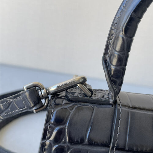 High Quality Luxury Balenciaga Hourglass Xs Crocodile – Style 29894 product detail