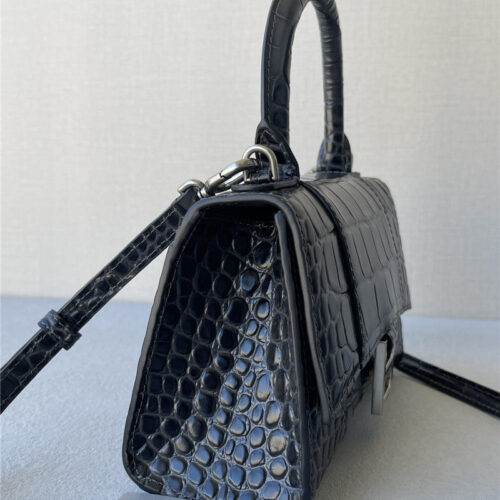 High Quality Luxury Balenciaga Hourglass Xs Crocodile – Style 29894 product detail