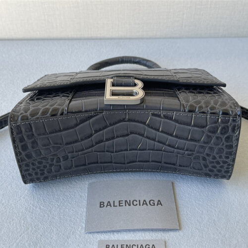 High Quality Luxury Balenciaga Hourglass Xs Crocodile – Style 29894 product detail