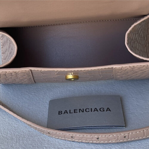 High Quality Luxury Balenciaga Hourglass Xs Crocodile – Style 29889 product detail
