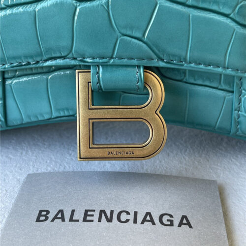 High Quality Luxury Balenciaga Hourglass Xs Crocodile – Style 29887 product detail