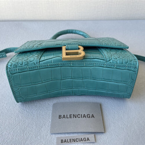 High Quality Luxury Balenciaga Hourglass Xs Crocodile – Style 29887 product detail