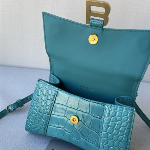 High Quality Luxury Balenciaga Hourglass Xs Crocodile – Style 29887 product detail