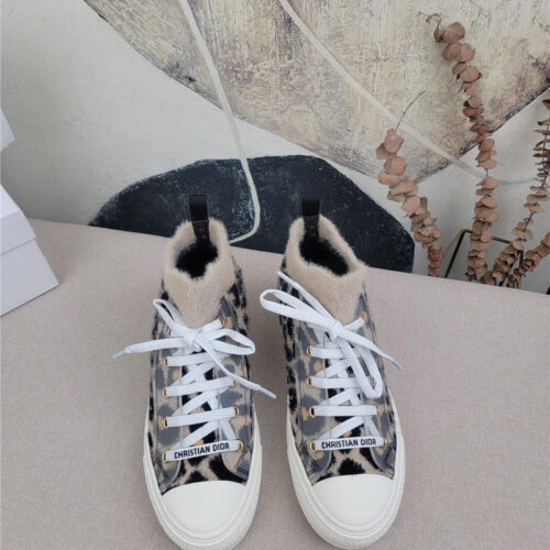 High Quality Luxury Dior Knitted Fabric Sneakers – Style 76038 alternate view
