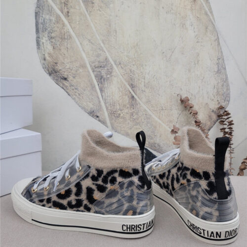 High Quality Luxury Dior Knitted Fabric Sneakers – Style 76038 product detail