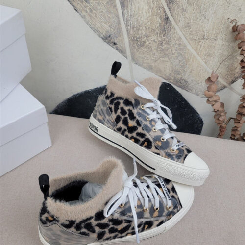 High Quality Luxury Dior Knitted Fabric Sneakers – Style 76038 product detail