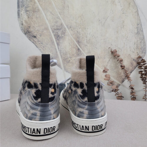 High Quality Luxury Dior Knitted Fabric Sneakers – Style 76038 product detail