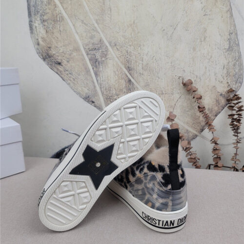 High Quality Luxury Dior Knitted Fabric Sneakers – Style 76038 product detail
