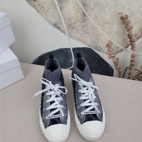 High Quality Luxury Dior Knitted Fabric Sneakers alternate view