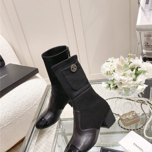 High Quality Luxury Chanel New Styles Ankle Boots – Style 06406 alternate view