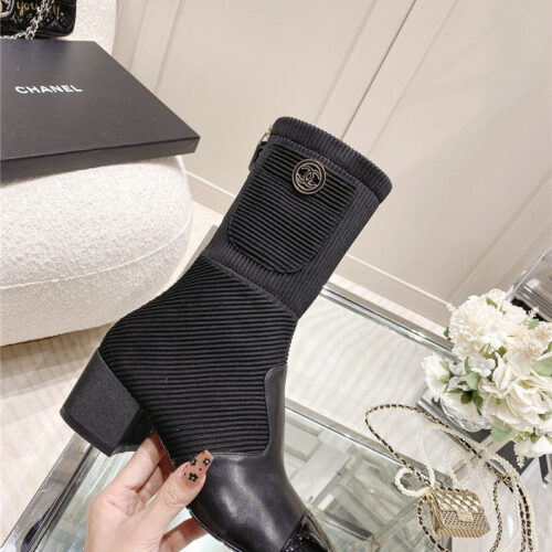 High Quality Luxury Chanel New Styles Ankle Boots – Style 06406 product detail