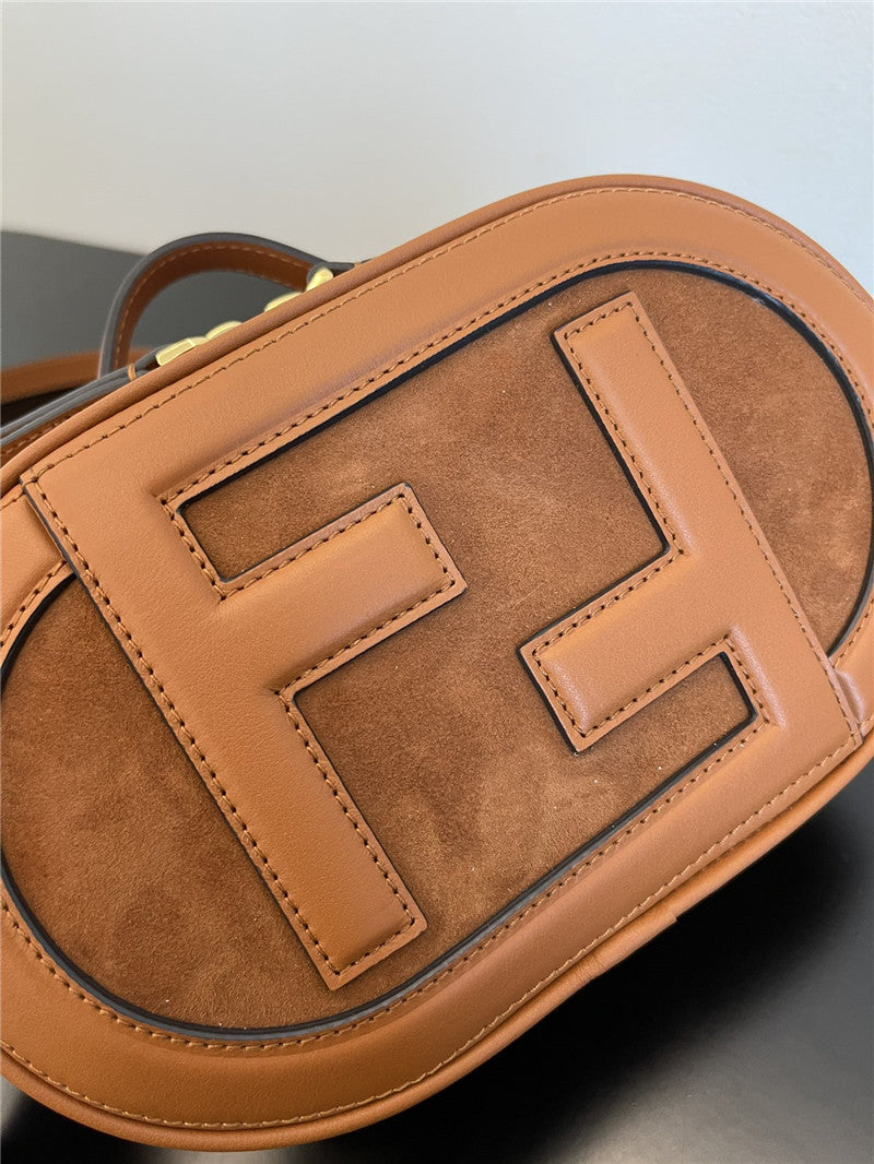 High Quality Luxury Fendi Logo Suede Camera Bag – Style 32543 product detail