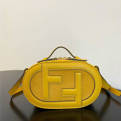 High Quality Luxury Fendi Logo Suede Camera Bag – Style 32546
