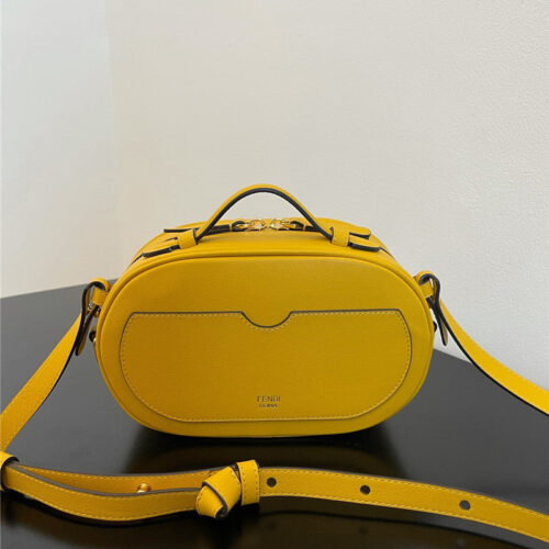 High Quality Luxury Fendi Logo Suede Camera Bag – Style 32546 alternate view
