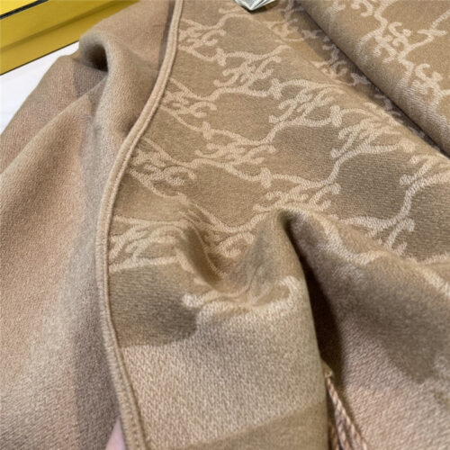 High Quality Luxury Fendi Cashmere Hooded Cloak – Style 25902 product detail