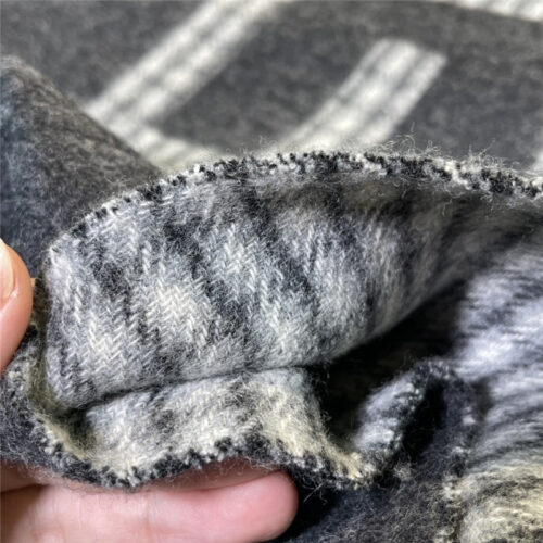 High Quality Luxury Fendi Cashmere Hooded Cloak product detail