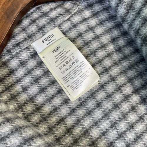 High Quality Luxury Fendi Cashmere Hooded Cloak product detail