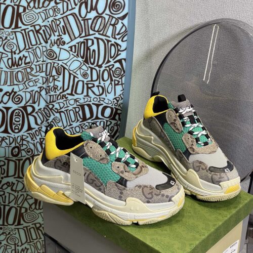 High Quality Luxury Gucci X Balenciaga Triple S Sneakers